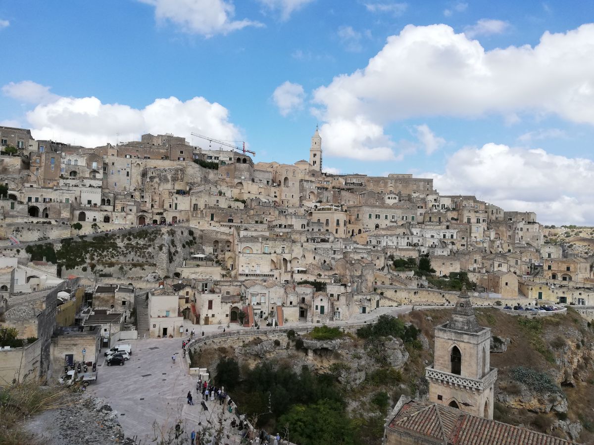 italian food matera view