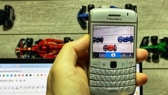 BlackBerry focus and Formula 1 displays.