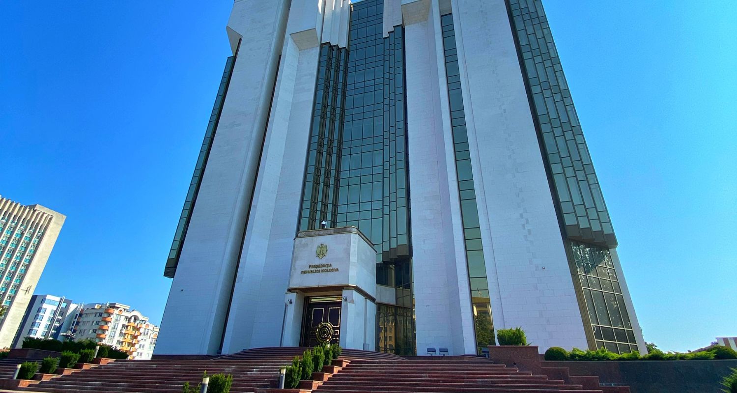 transnistria Presidential Palace in Chisinau, Moldova